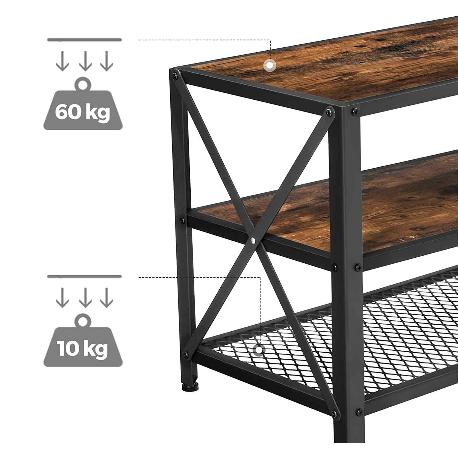 TV-Schrank mit Ablagen