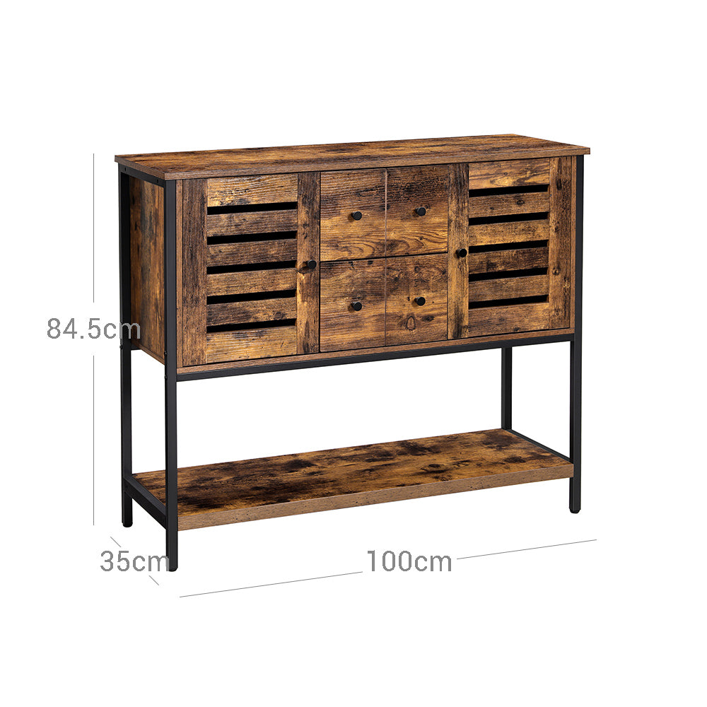 Sideboard mit 2 Schubladen und Türen