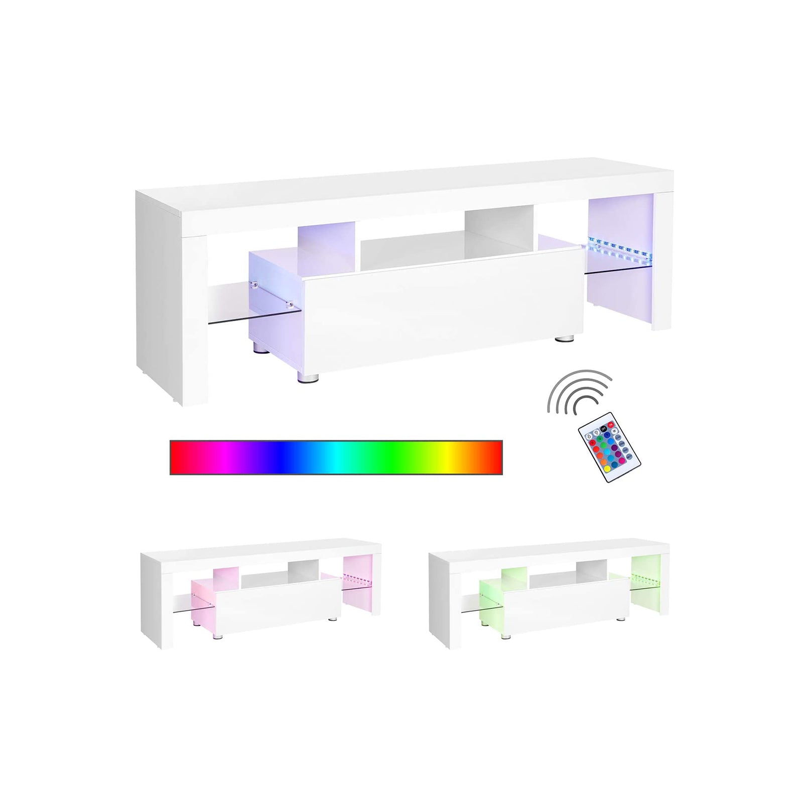 TV-Schrank mit LED-Beleuchtung