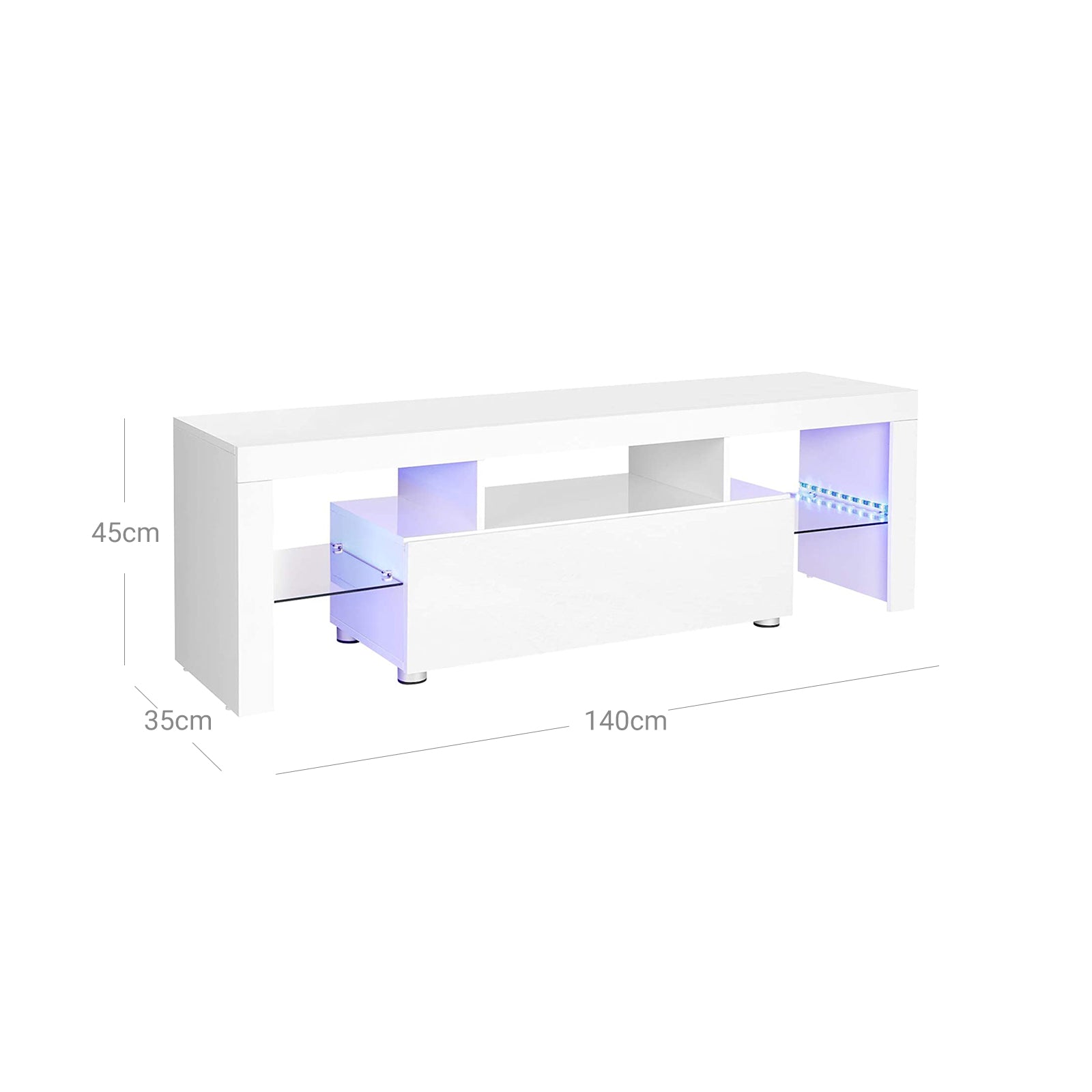 TV-Schrank mit LED-Beleuchtung